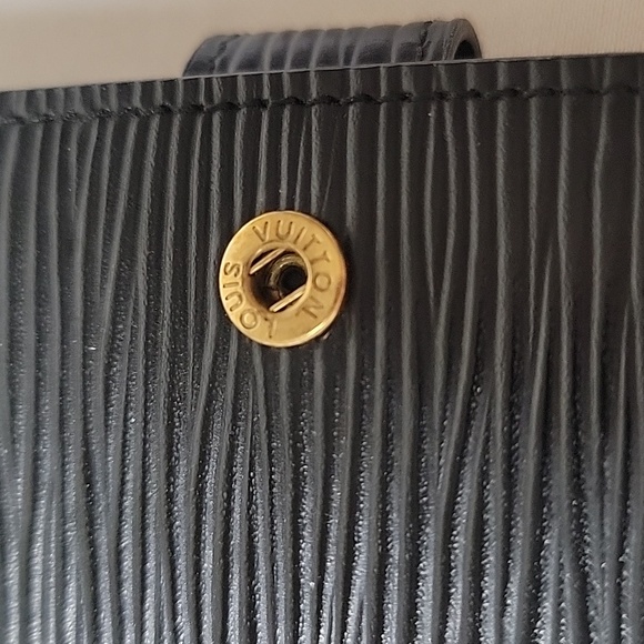 ⭐️LOUIS VUITTON Authentic Mini Cardholder Agenda Wallet Epi Leather Address Book - Picture 9 of 14